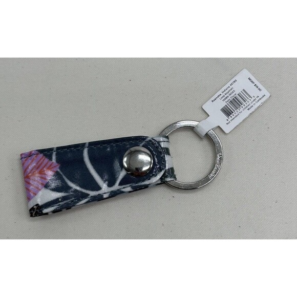 Vera Bradley Loop Keychain Key Chain Ring Pal Floral NWT - Picture 1 of 8